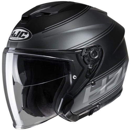 Helmet HJC V31 Solid size M, 57-58 cm GRP Double D-Ring yellow shiny with  visor ECE 22.06