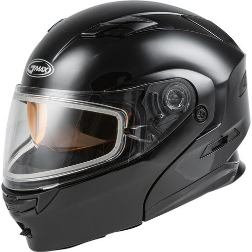 Gmax MD-01S Modular Snow Dual Shield Helmet Black Gmax MD-01S Modular Snow Dual Shield Helmet Black