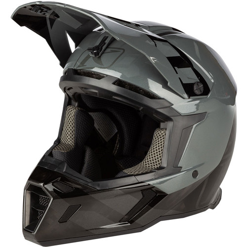 KLIM F5 Koroyd Ascent Helmet Asphalt Front Left KLIM F5 Koroyd Ascent Helmet Asphalt Front Left