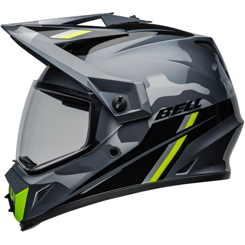 Bell MX-9 Adventure MIPS Alpine Camo Helmet Left Bell MX-9 Adventure MIPS Alpine Camo Helmet Left