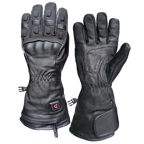 Gerbing 7V Hard Knuckle Heated Gloves Black