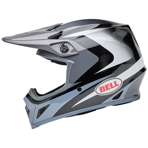 Bell MX-9 MIPS Jackal Helmet Black/White Bell MX-9 MIPS Jackal Helmet Black/White