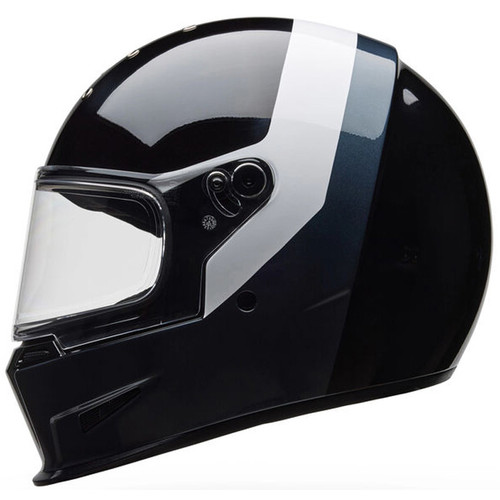 Bell Eliminator Menace Helmet Black/White Left