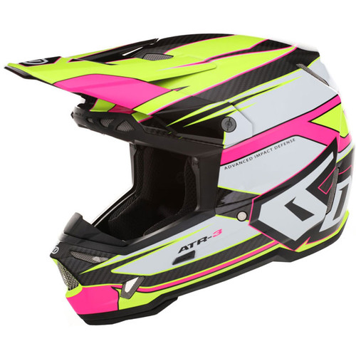 6D ATR-3 Hyper Helmet Pink/Yellow 6D ATR-3 Hyper Helmet Pink/Yellow