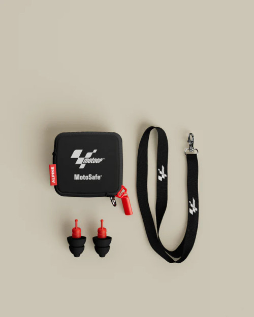 Alpine Earplugs Motosafe MotoGP Edition Top
