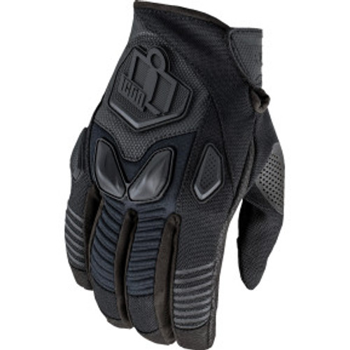 Icon Glove AUTOMAG3 CE Black Front Icon Glove AUTOMAG3 CE Black Front
