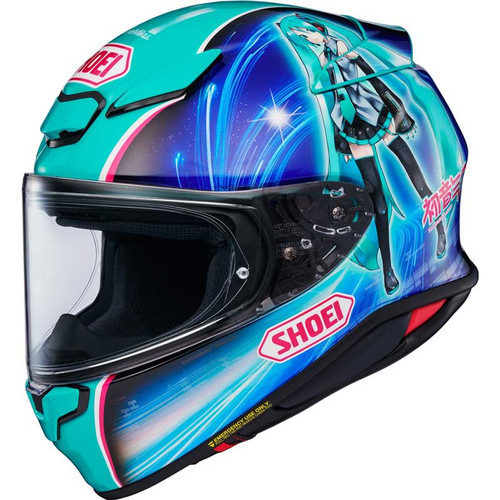 Shoei RF-1400 Hatsune Miku Helmet TC-4