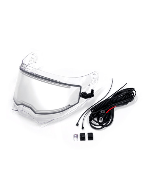 Castle X CX950 V2 Electric Dual Snow Shield Front