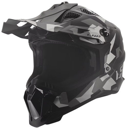 LS2 Subverter EVO Vector Helmet Gloss Black/Grey/White