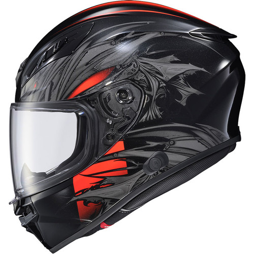 Scorpion EXO-R430 Wyvern Helmet Black/Red