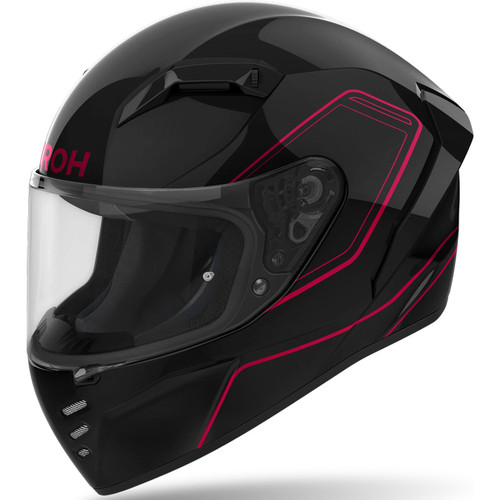 Airoh Connor Pinner Helmet Gloss Black/Red