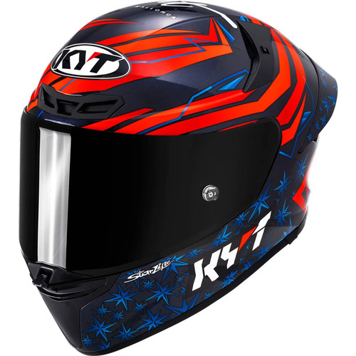 KYT TT-REVO Riccardo Rossi BCN Replica Helmet | XtremeHelmets.com
