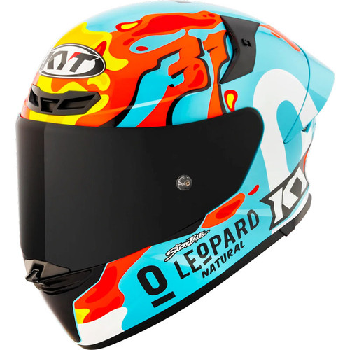 KYT TT-REVO Leopard Replica Aragon Helmet