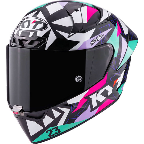 KYT KX-1 Race GP Bastianini 2025 Replica Helmet | XtremeHelmets.com