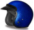 Daytona Cruiser Helmet Blue Metal Flake Left Visor Daytona Cruiser Helmet Blue Metal Flake Left Visor
