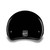 Daytona Skull Cap Helmet w/o Visor Hi-Gloss Black Back Daytona Skull Cap Helmet w/o Visor Hi-Gloss Black Back
