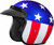 Daytona Cruiser  Captain America Helmet Blue/Red/White Daytona Cruiser  Captain America Helmet Blue/Red/White