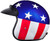 Daytona Cruiser  Captain America Helmet Blue/Red/White Left Daytona Cruiser  Captain America Helmet Blue/Red/White Left