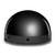 Daytona Skull Cap Slim Line Half Helmet Gun Metal Grey Metallic Front Daytona Skull Cap Slim Line Half Helmet Gun Metal Grey Metallic Front