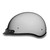 Daytona Skull Cap Slim Line Half Helmet Pearl White Left