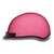 Daytona Skull Cap Slim Line Half Helmet Hi-Gloss Pink Left