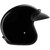 Daytona Cruiser Jr Open Face Helmet Hi Gloss Black Right Daytona Cruiser Jr Open Face Helmet Hi Gloss Black Right