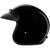 Daytona Cruiser Jr Open Face Helmet Hi Gloss Black Left Daytona Cruiser Jr Open Face Helmet Hi Gloss Black Left
