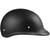 Daytona Hawk Polo Style DOT Half Helmet Dull Black Right Daytona Hawk Polo Style DOT Half Helmet Dull Black Right