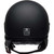 Bell Pit Boss Half Helmet Solid Matte Black Back Bell Pit Boss Half Helmet Solid Matte Black Back