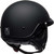 Bell Pit Boss Half Helmet Solid Matte Black Back Right Bell Pit Boss Half Helmet Solid Matte Black Back Right