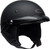 Bell Pit Boss Half Helmet Solid Matte Black Front Right Bell Pit Boss Half Helmet Solid Matte Black Front Right