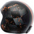 Torc T50 Route 66 Finale Helmet Flat Black Back Left