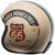 Torc T50 Route 66 PCH Helmet Flat White Back Left Torc T50 Route 66 PCH Helmet Flat White Back Left