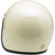Biltwell Bonanza Helmet Gloss Vintage White Back  Biltwell Bonanza Helmet Gloss Vintage White Back