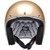 Biltwell Bonanza Helmet Metallic Champagne Front  Biltwell Bonanza Helmet Metallic Champagne Front