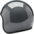 Biltwell Bonanza Helmet Gloss Grey Back  Biltwell Bonanza Helmet Gloss Grey Back
