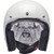 Biltwell Bonanza Helmet Gloss White Front  Biltwell Bonanza Helmet Gloss White Front
