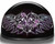 Daytona Skull Cap Slim Line Helmet Barbed Wire Heart Front Daytona Skull Cap Slim Line Helmet Barbed Wire Heart Front