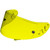 Shoei CWF-1 Shield with Tear Off Posts Hi-def Yellow Shoei CWF-1 Shield with Tear Off Posts Hi-def Yellow