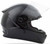 Gmax GM49 Solid Youth Helmet Black Open