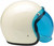 Biltwell Bubble Shield Anti-Fog Blue On Helmet Biltwell Bubble Shield Anti-Fog Blue On Helmet