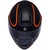 Torc T-28 Vapor Helmet Orange Top