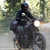 Biltwell Gringo Helmet ECE Solids Gloss Black On Rider Biltwell Gringo Helmet ECE Solids Gloss Black On Rider