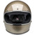 Biltwell Gringo ECE Helmet Metallic Champagne Front Biltwell Gringo ECE Helmet Metallic Champagne Front