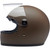 Biltwell Gringo S ECE 22.05 Helmet Flat Chocolate Left Shield Up Biltwell Gringo S ECE 22.05 Helmet Flat Chocolate Left Shield Up