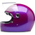 Biltwell Gringo S ECE 22.05 Helmet Metallic Grape  Left Shield Up Biltwell Gringo S ECE 22.05 Helmet Metallic Grape  Left Shield Up