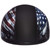 Daytona Skull Cap Slim Line Helmet USA Front Daytona Skull Cap Slim Line Helmet USA Front