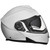 Daytona Glide Helmet Solid Gloss White Right