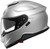 Shoei GT-Air II Helmet Solid Light Silver Left