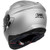 Shoei GT-Air II Helmet Solid Light Silver Back